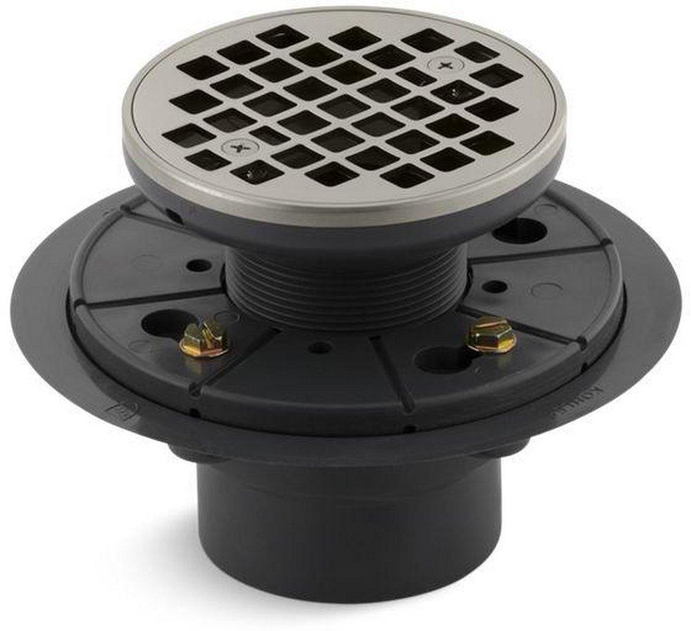 KOHLER 3 in. Threaded Plastic Shower Drain 