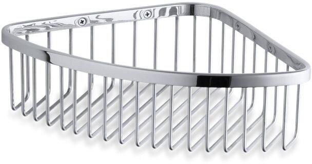 KOHLER Polished Stainless Large Shower Basket 