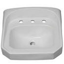 20-5/8 x 18-1/2 in. Rectangular Wall Mount Bathroom Sink in White