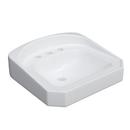 20-5/8 in. Wall Mount Rectangular Vitreous China Bathroom Sink in White