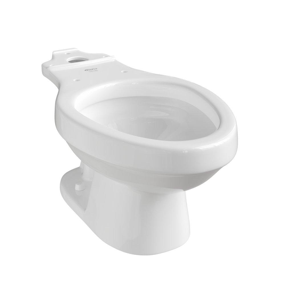 PROFLO® White Elongated Toilet Bowl 