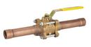 Milwaukee Valve Bronze Full Port Female Sweat 600# Ball Valve 