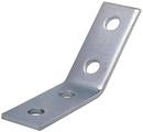 3-1/2 in. x 3-11/16 in. 4-Hole Zinc Plated Carbon Steel 45 Degree Corner Angle Bracket
