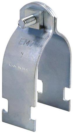 2 in. Electrogalvanized EMT Strut Clamp