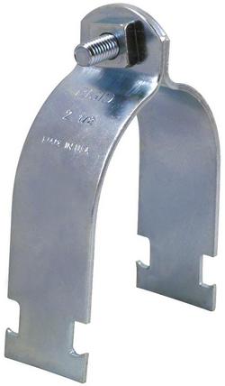 2-1/2 in. Electrogalvanized Rigid Strut Clamp
