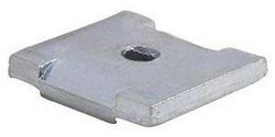 1/2 in. Electrogalvanized Notched Square Channel Washer