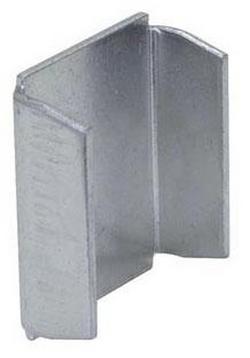 Electrogalvanized 12ga Strut Channel End Cap