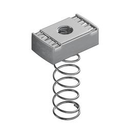 3/8 in.-16 Electrogalvanized Steel Channel Nut with Spring