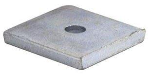 FNW&reg; Zinc Plated Square Channel Washer 