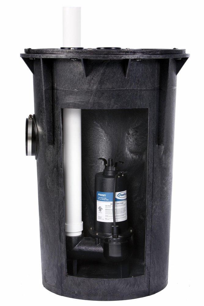 PROFLO® 10 ft. 120V Aluminum Sewage Pump System 