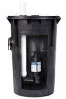 1/2 HP 120V Cast Ironl Tethered Sewage Pump System