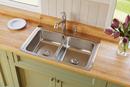 Elkay Lustrous Satin 33 x 22 in. Stainless Steel Double Bowl Drop-in Kitchen Sink in Lustrous Satin 