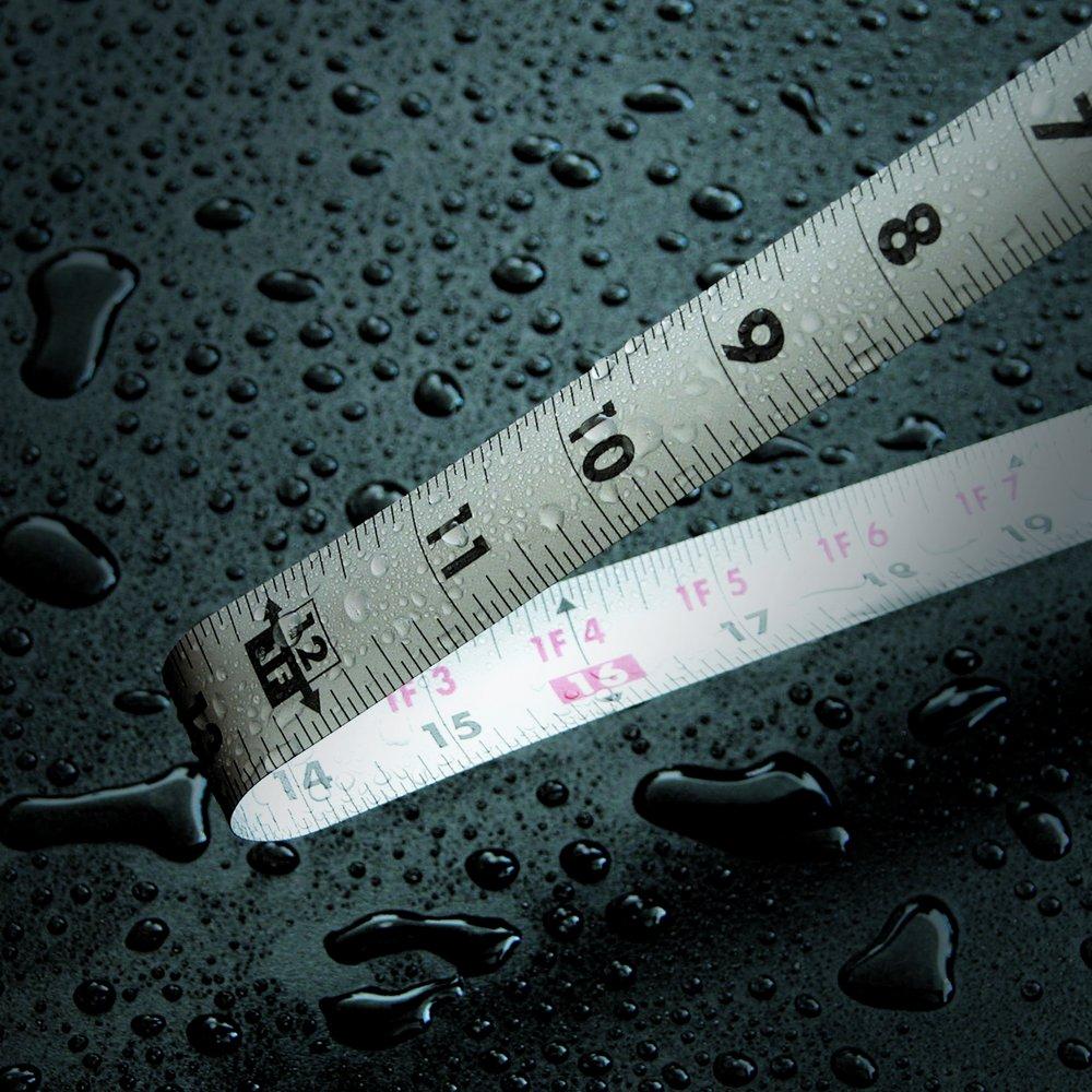 Komelon USA 1 in. Stainless Steel Tape Measure 