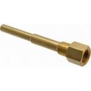 Brass 1/2 x 1/4 x 3 in. Thermometer Well