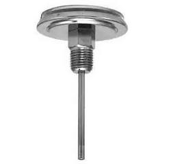 0-220 Degree F 2 in. Dial 1/4 in. Back Mount Thermometer