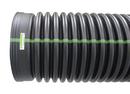 10 in. x 20 ft. Plain End Plastic Drainage Pipe