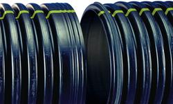 12 in. x 20 ft. Bell End x Spigot Plastic Drainage Pipe