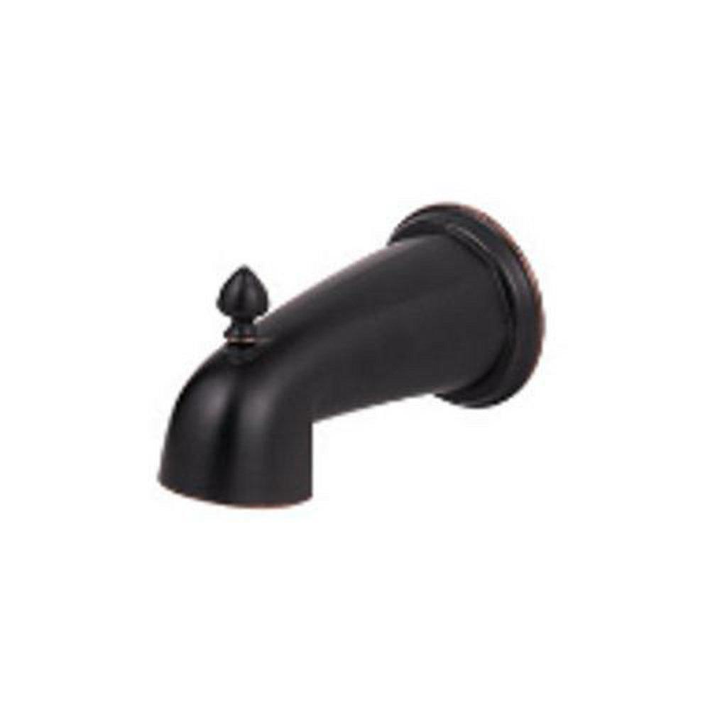 Pfister Tuscan Bronze 6-1/16 x 1/2 in. NPT Metal Tub Spout 