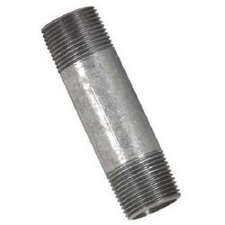 1/2 x 4 in. Global Galvanized Carbon Steel Nipple