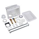 Oatey&reg; White 10-1/10 in x 8-9/25 in x 3-23/25 in Washing Machine Supply Box 