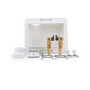 Oatey&reg; White 10-1/10 in x 8-9/25 in x 3-23/25 in Washing Machine Supply Box 