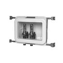 Oatey&reg; White 10-1/10 in x 8-9/25 in x 3-23/25 in Washing Machine Supply Box 