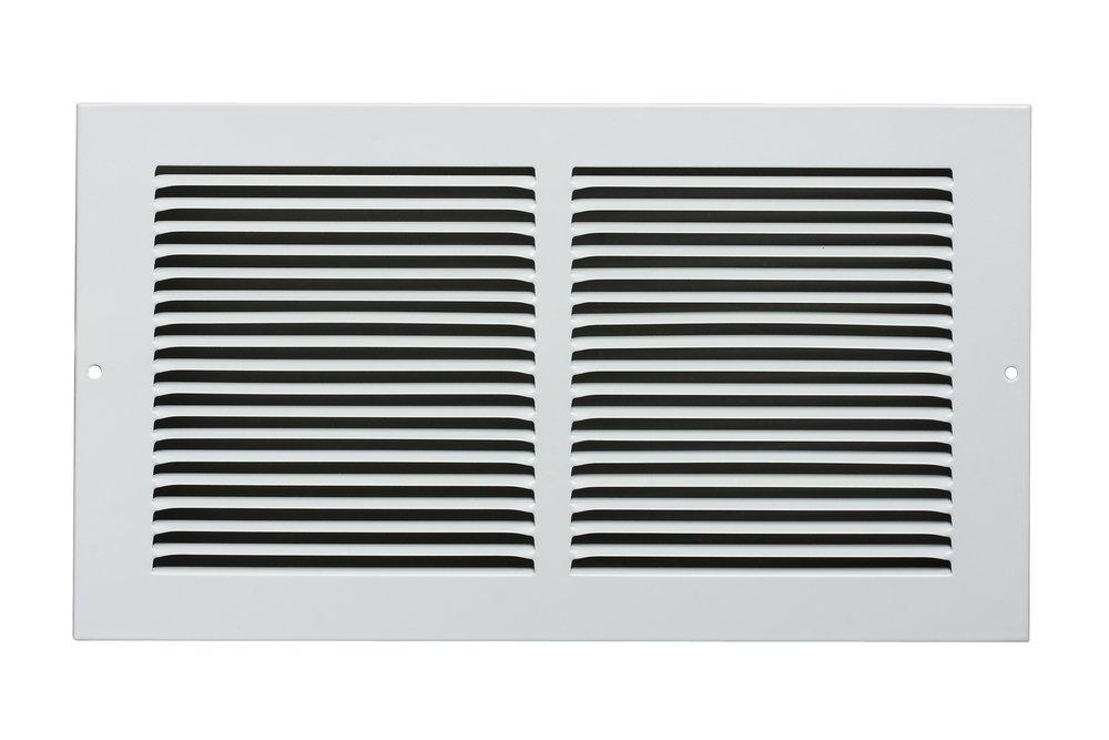 PROSELECT&reg; White 24 x 14 in. Return Grille in White Steel 