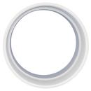 White Hub 40 Plastic DWV Coupling 