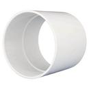 White Hub 40 Plastic DWV Coupling 