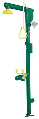 20 gpm Combination Emergency Shower And Eye in Green