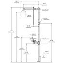 Speakman DuraJade™ Combination Shower with Round Eyewash System 