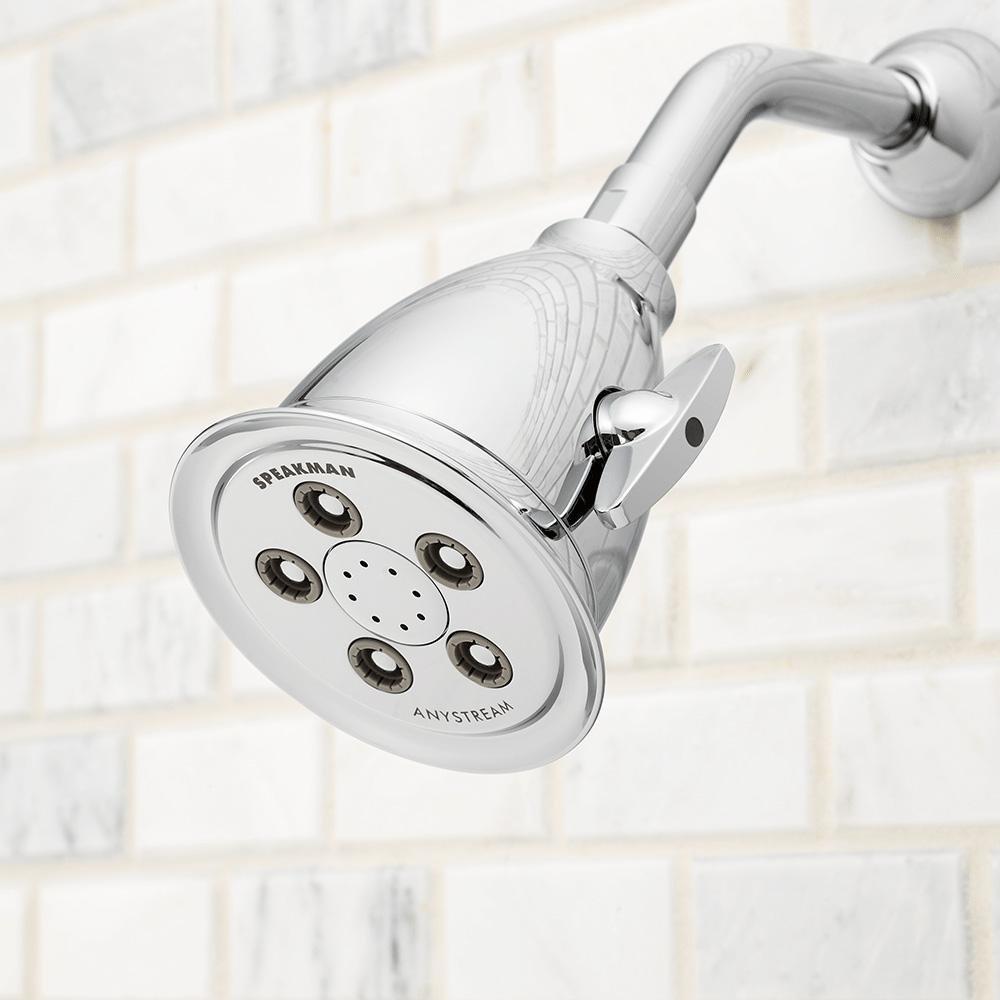 Speakman Polished Chrome Multi Function Intense, Massage and Combination Showerhead 