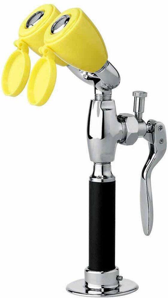 Speakman Polished Chrome Counter Mounted Combination Eyewash & Drench Hose, 3.5lbs 