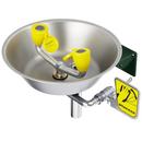 Wall-Mounteded Bowl Eyewash Station, 3.6  gpm, 8.5 lbs
