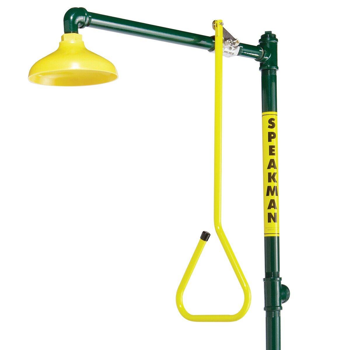 Speakman DuraJade Combination Shower with Rectagular and Eye/Face Wash, 44lbs 