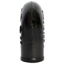 Black No Hub 90 Degree Cast Iron 1/4 Bend 