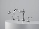 Brizo Chrome Two Handle Roman Tub Faucet Trim Only 