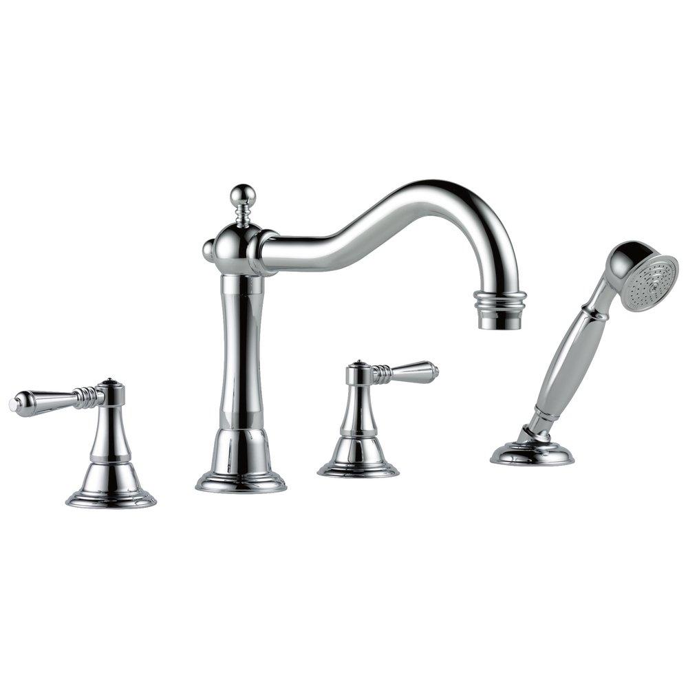 Brizo Chrome Two Handle Roman Tub Faucet Trim Only 