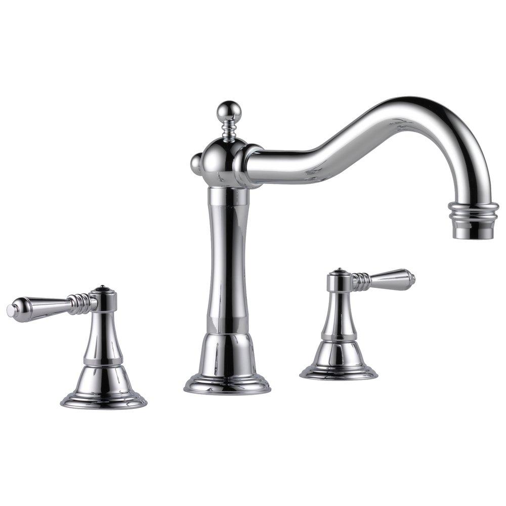 Brizo Chrome Two Handle Roman Tub Faucet Trim Only 
