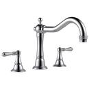 Two Handle Roman Tub Faucet in Chrome Trim Only