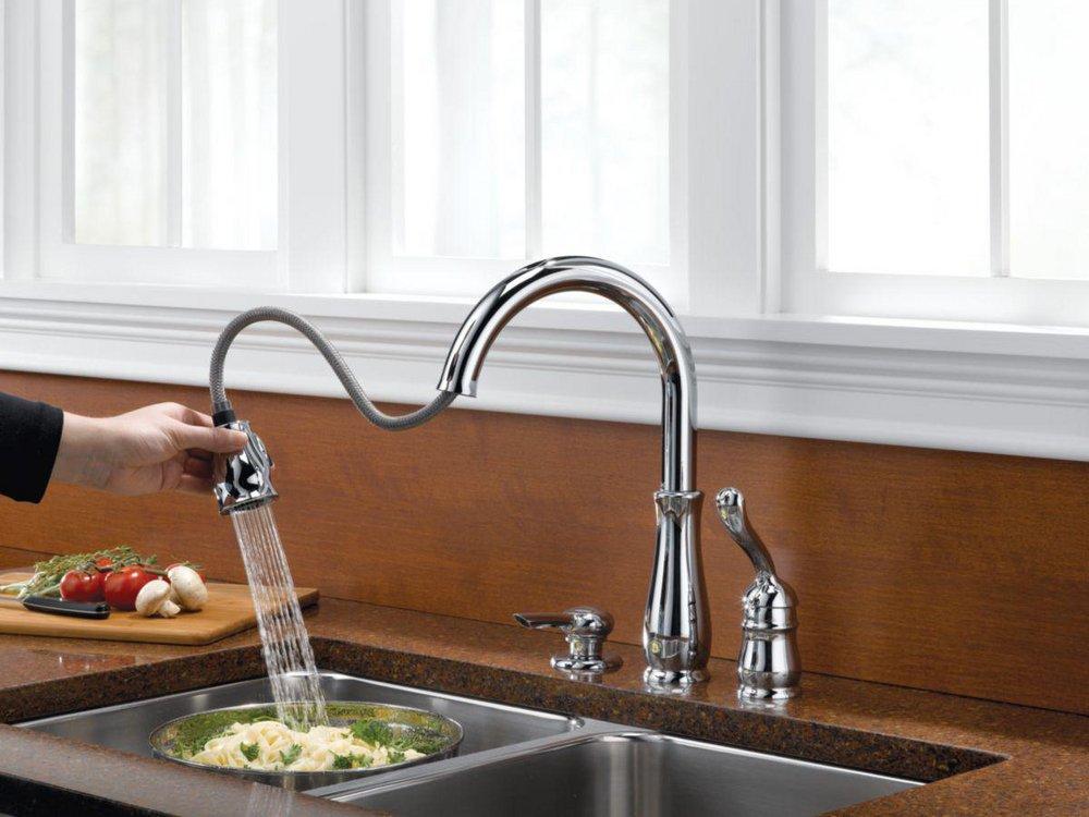 Delta Faucet Chrome 13 oz. Soap & Lotion Dispenser 
