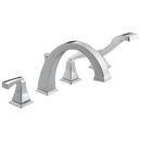 Delta Faucet Chrome Two Handle Roman Tub Faucet Trim Only 