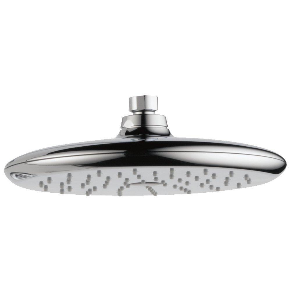 Delta Faucet Chrome Single Function Full Body Showerhead 