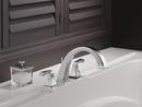 Delta Faucet Chrome Two Handle Roman Tub Faucet Trim Only 
