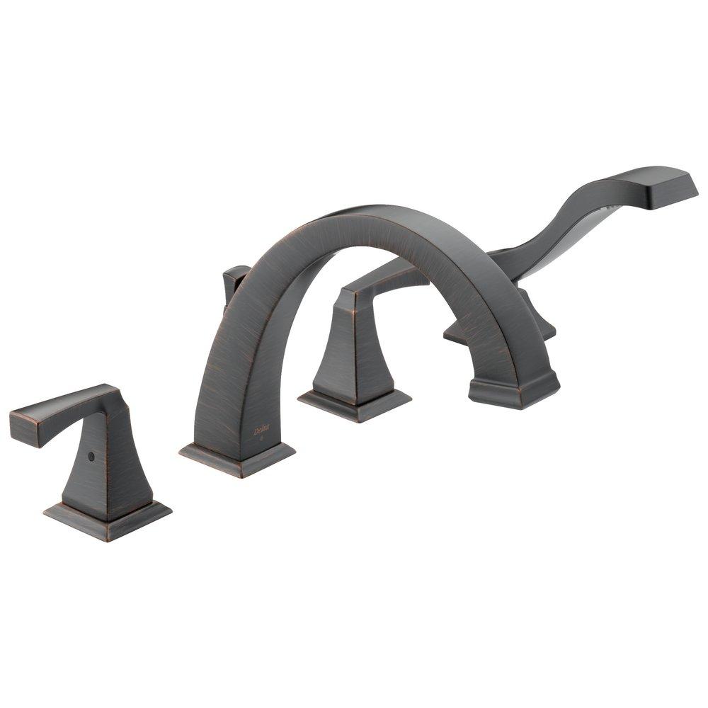Delta Faucet Venetian&reg; Bronze Two Handle Roman Tub Faucet Trim Only 