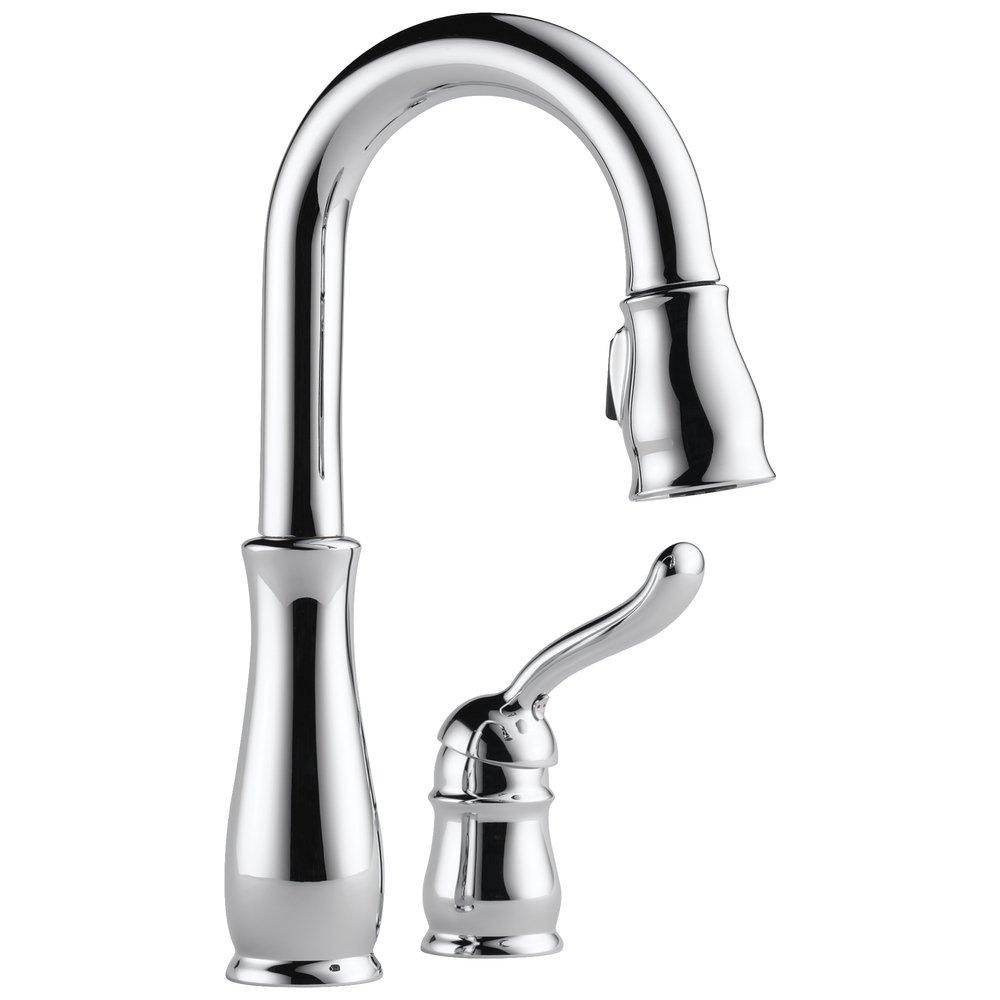 Delta Faucet Chrome Single Lever Handle Bar Faucet 