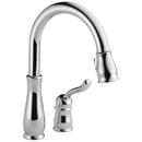 Delta Faucet Chrome Single Handle Pull Down Kitchen Faucet 