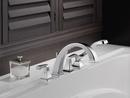 Delta Faucet Brilliance Stainless Two Handle Roman Tub Faucet (Trim Only) 