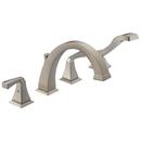 Delta Faucet Brilliance&reg; Stainless Two Handle Roman Tub Faucet Trim Only 