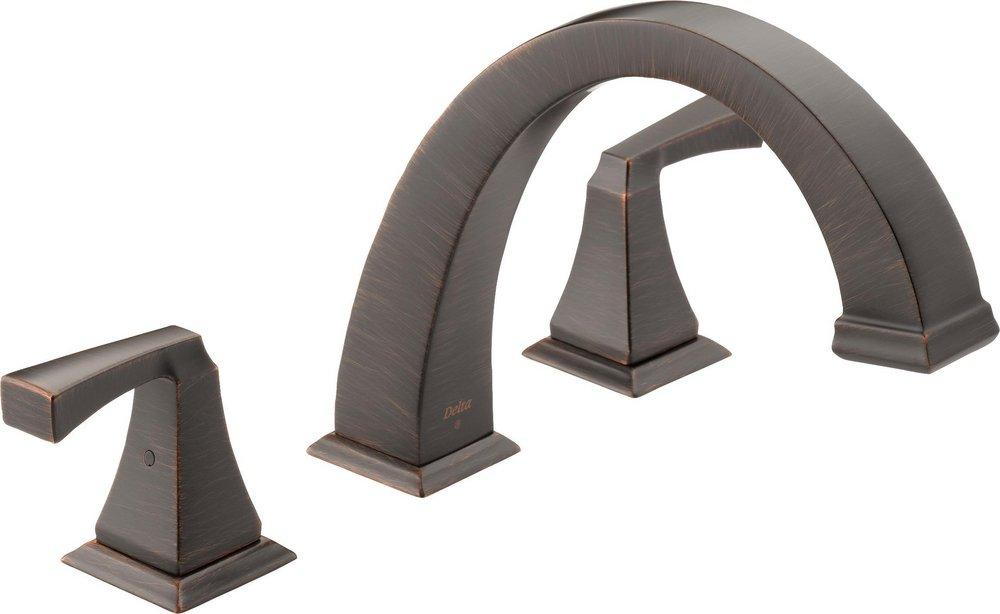 Delta Faucet Venetian&reg; Bronze Two Handle Roman Tub Faucet Trim Only 